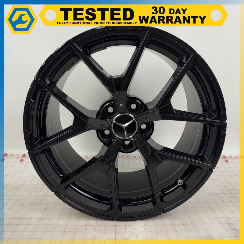 10-17 Mercedes FACTORY REAR 18" INCH 5 DOUBLE SPOKE ALLOY WHEEL RIM 18X9.5J OEM