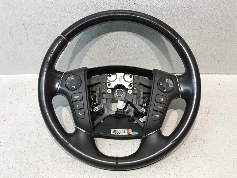 * 09 - 14 Hyundai Genesis Steering Wheel Leather Wood OEM Sedan