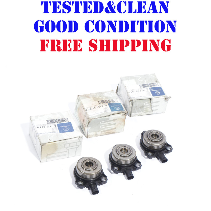 05 - 15 Mercedes-Benz W203 W204 W211 W221 CAM ADJUST MAGNET SET OF 3 OEM