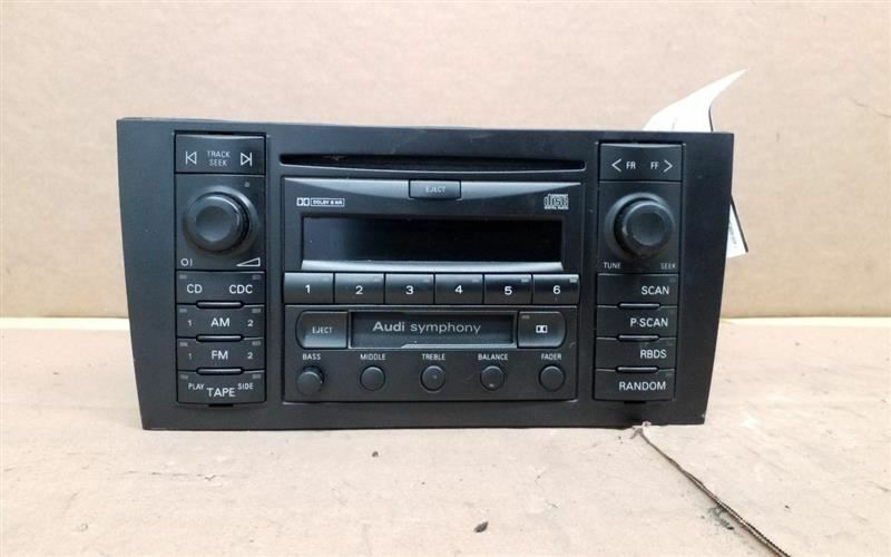 Audio Equipment Radio Receiver Am-fm-stereo-cassette Fits 99-03 AUDI A6 222348