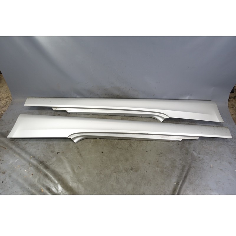 07-11 BMW E92 E93 3-Series 2dr Side Skirt Rocker Panels Titanium Silver OEM