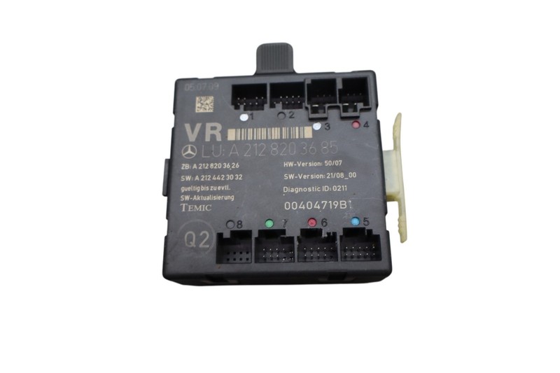08-16 Mercedes W212 E350 C350 Front Right Passenger Side Door Control Module Oem