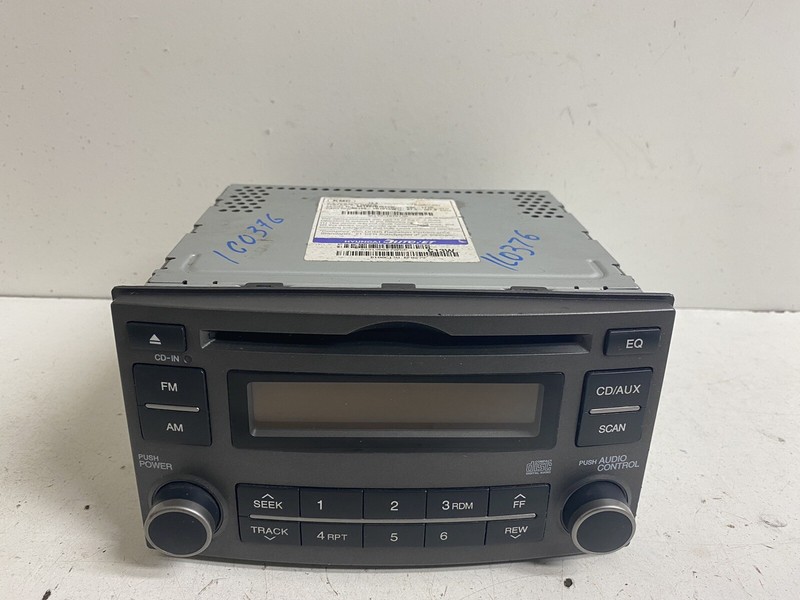 2007-2008 Kia Rondo AMFM Radio Stereo Disc CD Player 96140-1D103 EQ Equalizer
