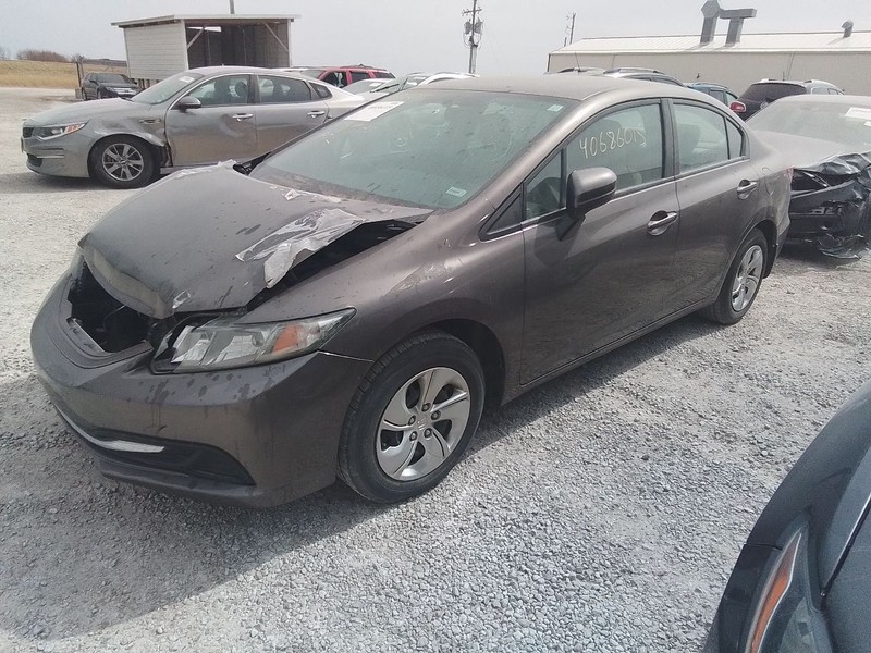 Driver Left Fender Sedan Fits 12-15 CIVIC 3443047