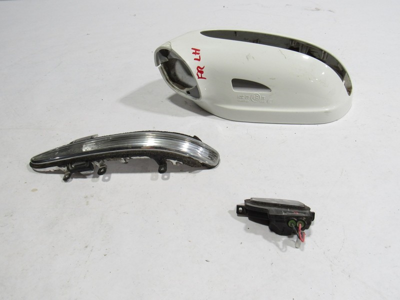 10-20 Bentley Mulsanne 2012 Left Driver Rear View Mirror Cap Frame Turn Light @1