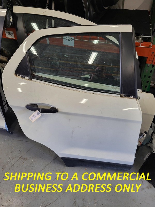Used Oem Ford Right Passenger Rear Door for 2018-2022 Ecosport