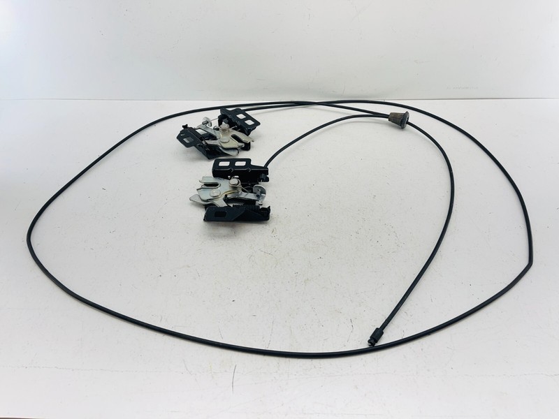 06-09 Saturn Sky Pontiac Solstice Hood Release Lock Latch Cable Set R + L OEM