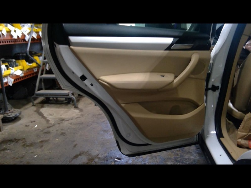2013 X3 Driver Left Rear Door Trim Panel Rear 1569494
