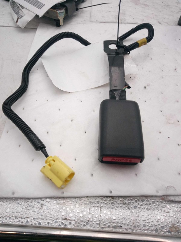 2019 Subaru XV Crosstrek OEM Used Orange Seat Belt, 100K Miles, 64632FL000VH