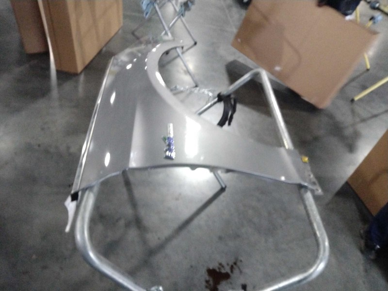 Hyundai Sonata 2017 Right Fender GREY 298924 0101