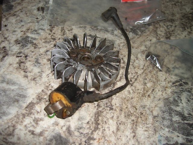 Jonsered 625coil flywheelREAD ADchainsaw part onlybin491
