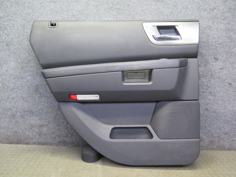 2008-2009 HUMMER H2 REAR LEFT DOOR INTERIOR TRIM COVER PANEL EBONY