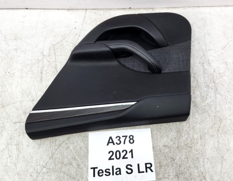 ✅21-25 OEM Tesla Model S Rear Right Passenger Side Leather Door Panel Trim Card*