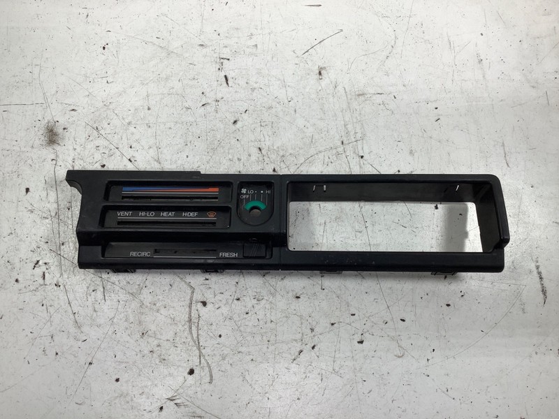 84-87 Honda Civic Heater Control Radio Bezel OEM