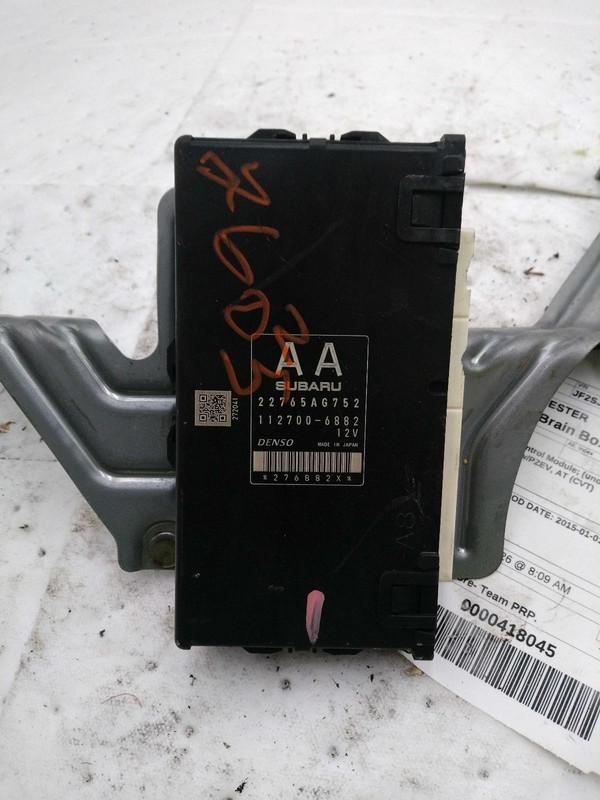 Used Engine Control Module (ECM) fits: 2015 Subaru Forester Electronic Control M