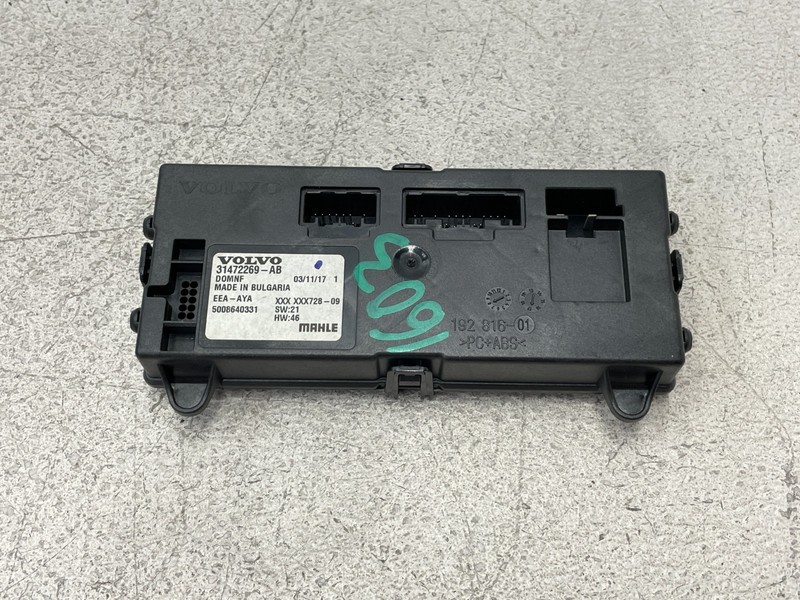 2018-2022 Volvo XC60 HVAC A/C Heater Blower Climate Control Module Unit 1603 OEM