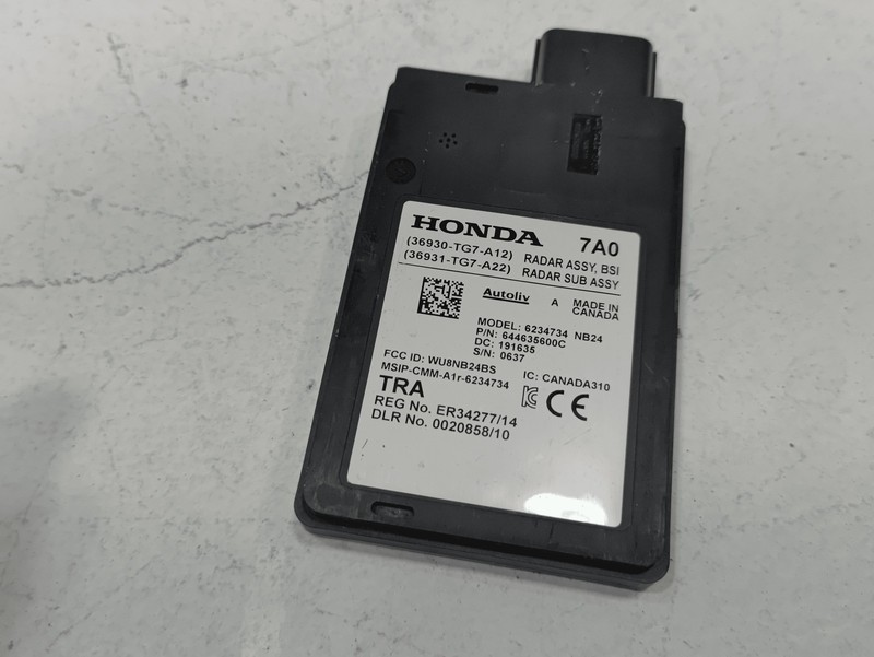 2019-22 Honda Pilot Rear Right Passenger Side Blind Spot Radar Sensor Module OEM