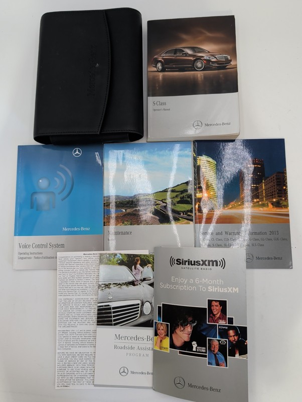 2013 Mercedes-Benz S CLASS owners manual,S 350 BlueTEC,S 400 Hybrid, S 550,S 600