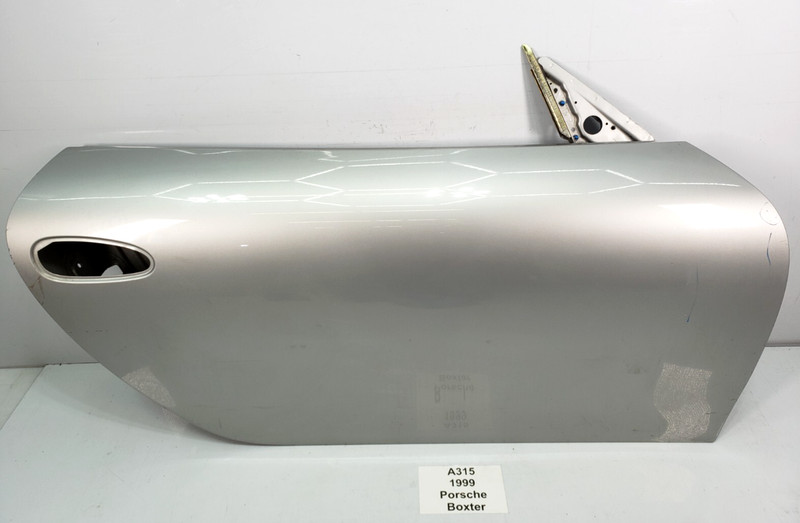 ✅97-05 OEM Porsche Boxster 986 911 Front Right Passenger Door Shell Silver NOTE*