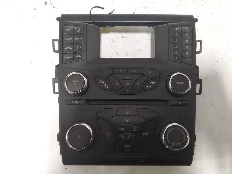 2013 Ford Fusion Radio Control Panel ID DS7T-18E243-EN thru EU