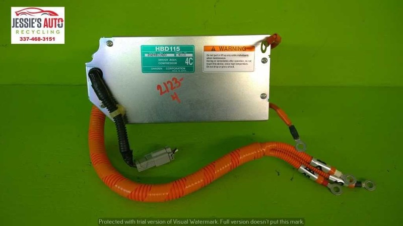 05 06 07 ACCORD HYBRID 3.0L AT DRIVER ASSY COMPRESSOR POWER SUPPLY OEM 2123-4