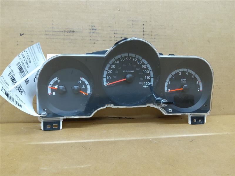 Speedometer Cluster MPH With Tachometer Fits 07 NITRO 263744