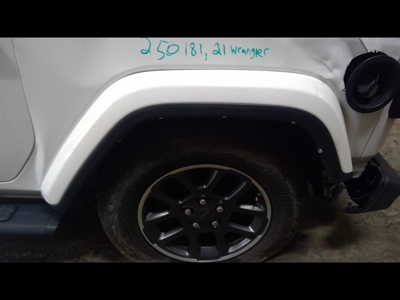 Driver Left Rear Fender Flare 2 Door Fits 18-23 WRANGLER White PW71595476
