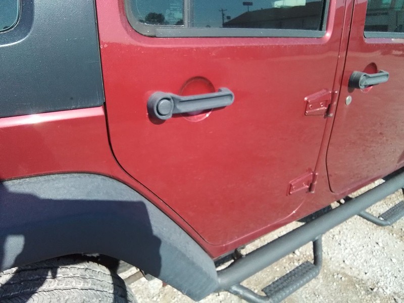 Passenger Rear Side Door Full Door VIN W 6th Digit Fits 11-18 WRANGLER 3488613