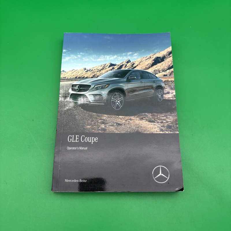 2019 Mercedes-Benz GLE Coupe Owner's Manual With Free Shipping Included
