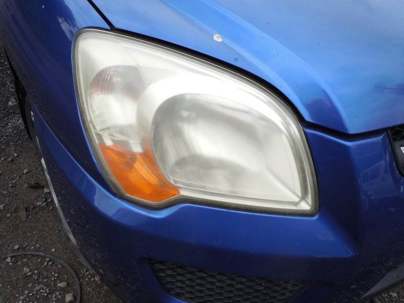 2008-2010 Kia Sportage Halogen Headlight Passenger Right From 3/25/08