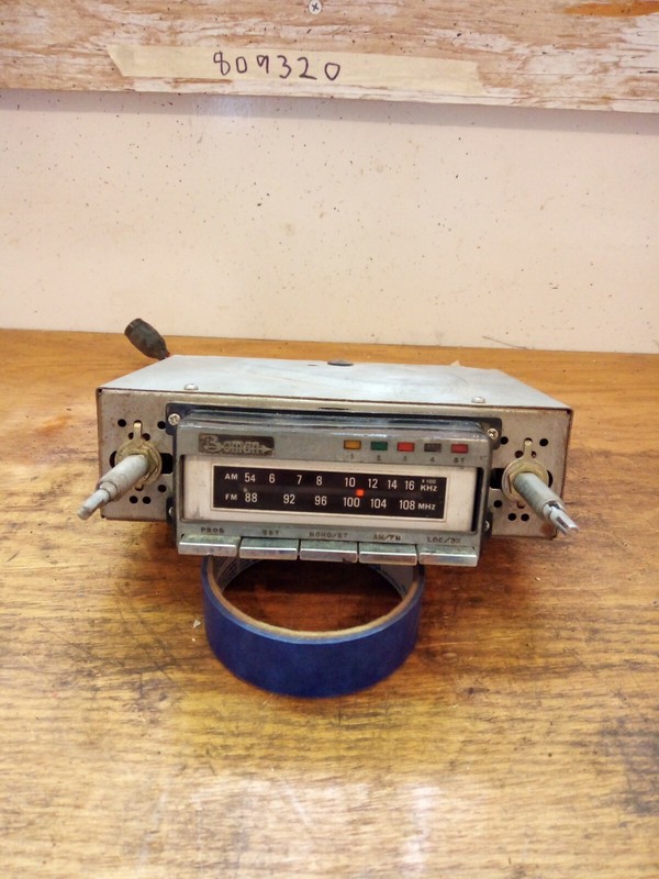 Vintage Boman 8 Track Car Stereo Am/Fm