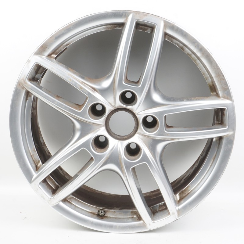 2011-2018 Porsche Cayenne 958 Turbo 8.5 X 19 19" Wheel Rim Silver 7P5601025A OEM