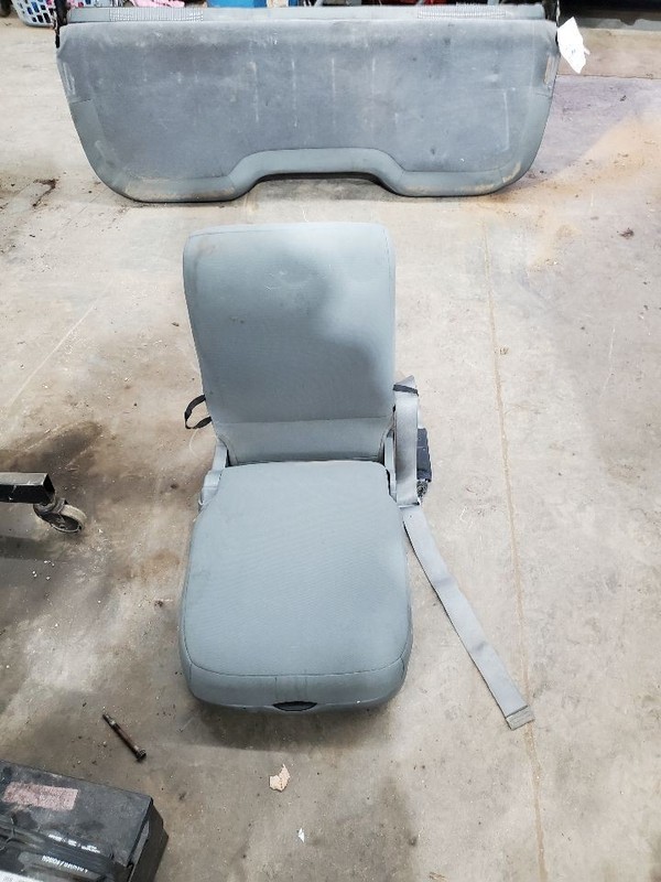 Front Seat Chassis Quad Cab Bench Fits 07-10 DODGE 3500 PICKUP 309339