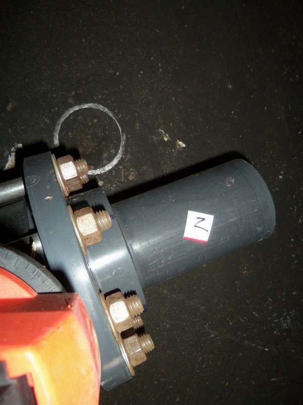 Georg Fischer +GF+ Type 567 DN100 4" Butterfly valve Assy "N" *FREE SHIPPING*