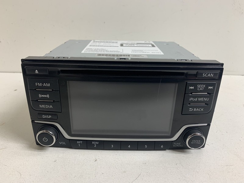2015-2016 Nissan Quest Radio Stereo SL SV 5" Display 6 Speaker 28185 4AY0A Disc