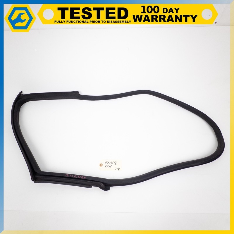 14-19 MASERATI QUATTROPORTE REAR RIGHT PASSENGER SIDE DOOR SEAL RUBBER OEM