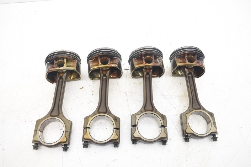 2009 MINI COOPER S JCW 1.6 R55 N14 ENGINE PISTONS & CONNECTING RODS SET OEM KW93