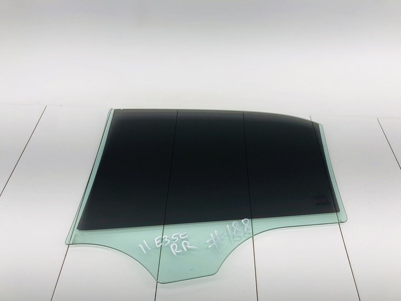 10-16 MERCEDES BENZ E350 REAR RIGHT PASSENGER SIDE DOOR WINDOW GLASS OEM #188