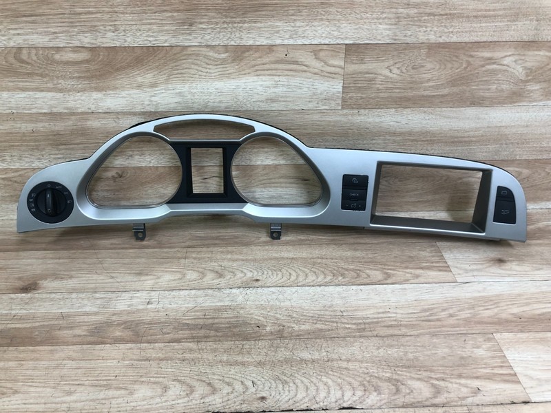 AUDI A6 S6 OEM FRONT CLUSTER SPEEDOMETER SURROUND BEZEL FRAME COVER 04-11