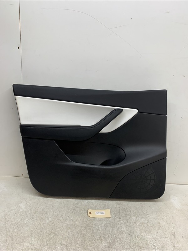 ⚡️Tesla Model Y Front Left Door Panel Insert Black/White 1497294-92-D 54022 C2