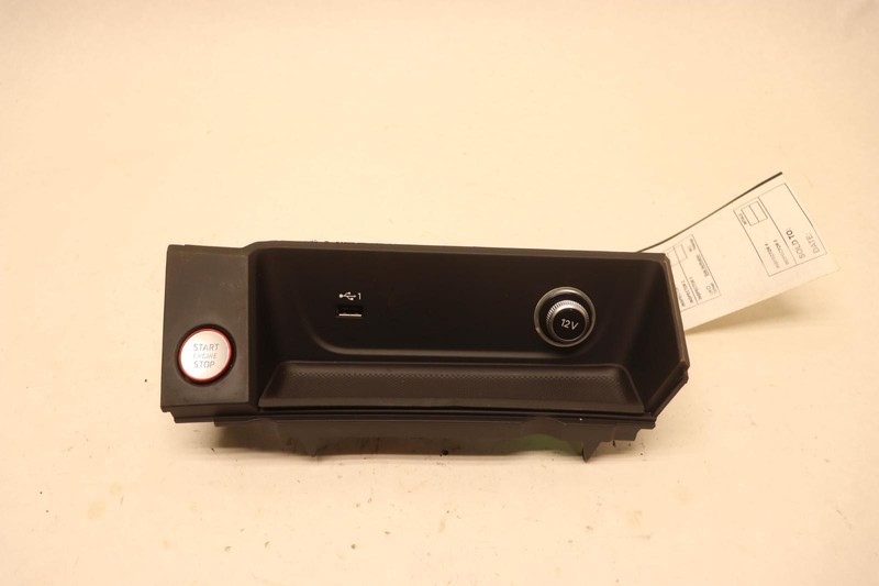 2019-2021 AUDI S5 ENGINE IGNITION START SWITCH W/ TRIM COVER PANEL & SOCKET OEM