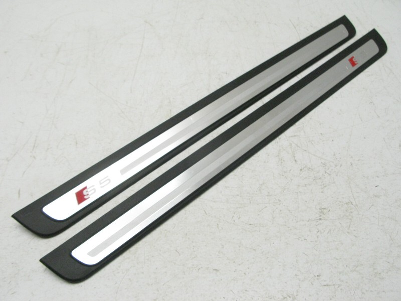 AUDI S5 08-17 8T A5 DOOR SILL PANEL SCUFF PLATE TRIM COVER LEFT RIGHT OEM 32922