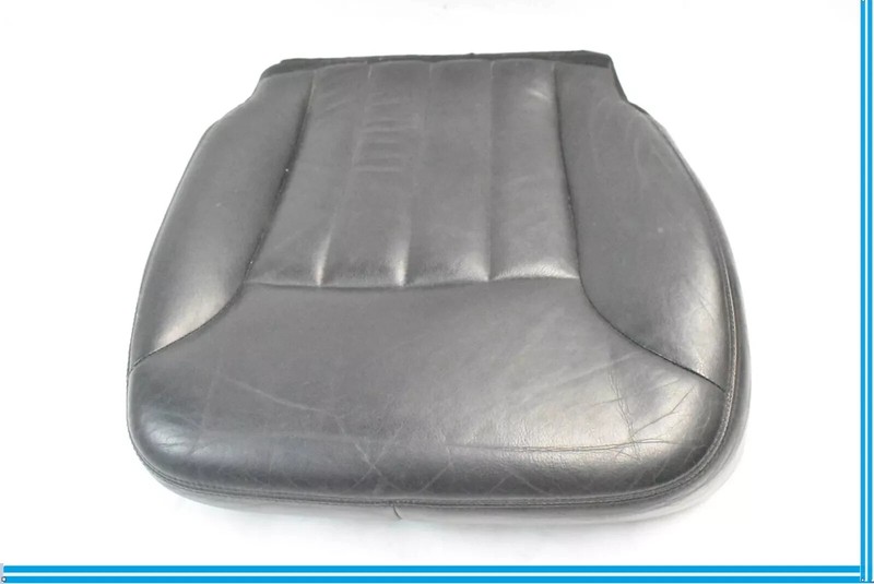 06-10 Mercedes W251 R500 Front Left Side Lower Bottom Seat Cushion Black OEM