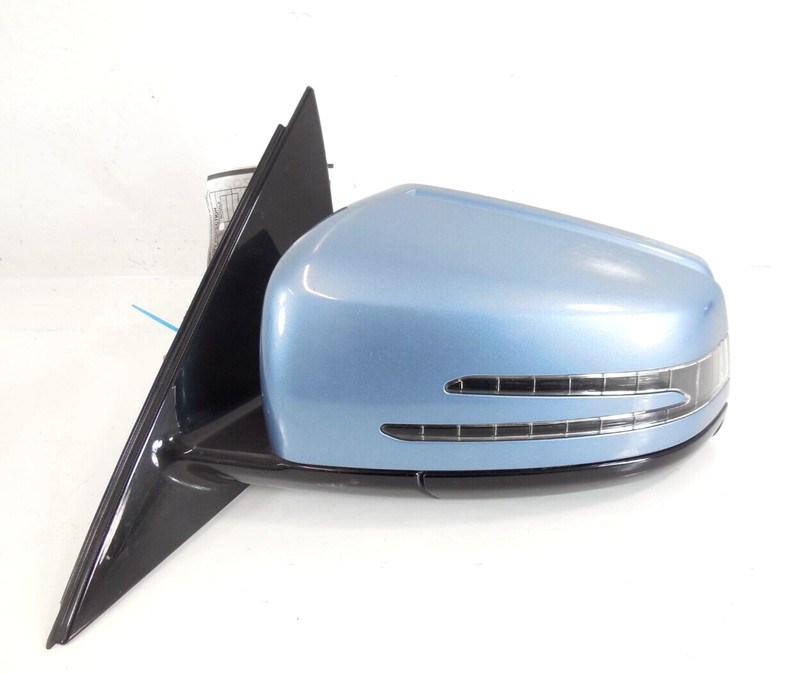 2010-2014 Mercedes-Benz E350 Power Door Mirror Driver Left LH OEM Blue 230
