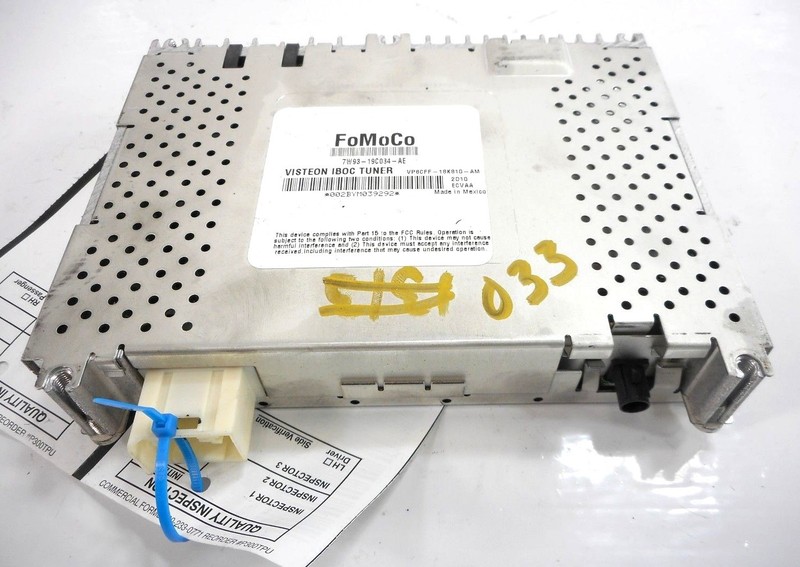 09-13 Jaguar XF High Definition Radio Receiver Tuner Unit OEM 7W93-19C034-AE