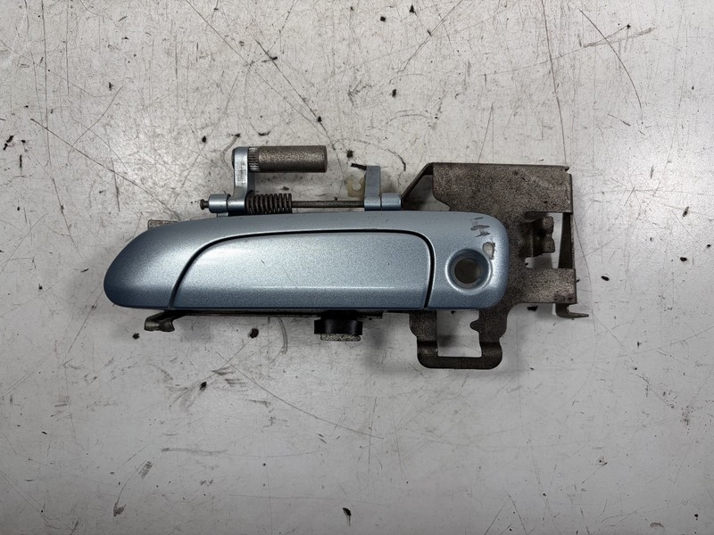 07 Honda Fit Left Front Outer Exterior Door Handle Light Blue 72180-SLN-A01 OEM