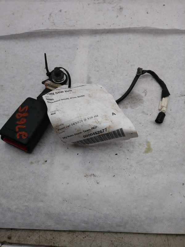 2010 Nissan Titan Black OEM Seat Belt 86842ZT08B 112K Miles - Used