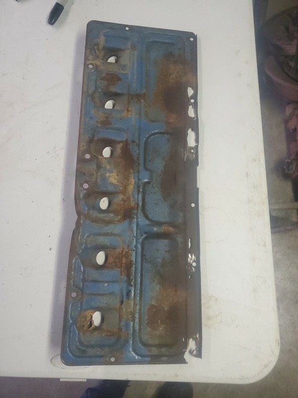 1941-46 CHEVY 216 ENGINE SIDE COVER belair deluxe
