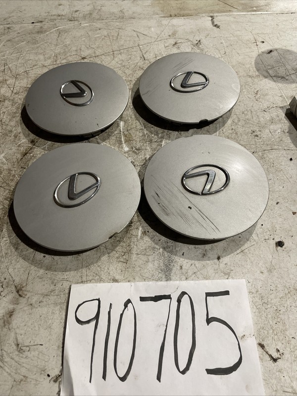 Set of 4 LEXUS Silver/chrome OEM Wheel Center Cap # 8628