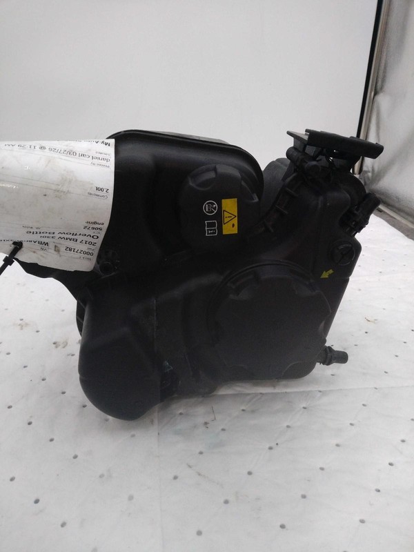 2017 BMW 330i Engine Coolant Reservoir OEM Grey 2.0L 17138617044 133K Miles